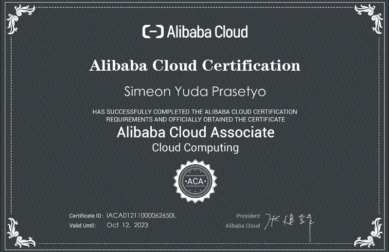 Alibaba Cloud Associate — Cloud Computing