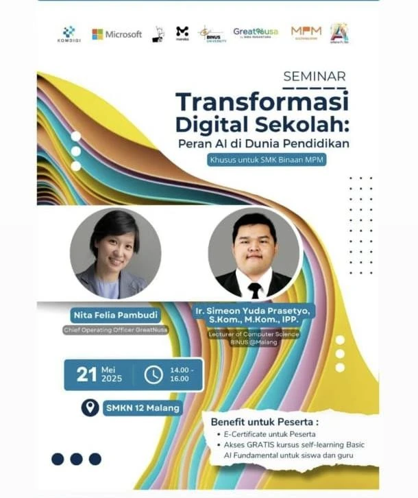 SMK Connect with GreatNusa and MPM Honda Jawa Timur