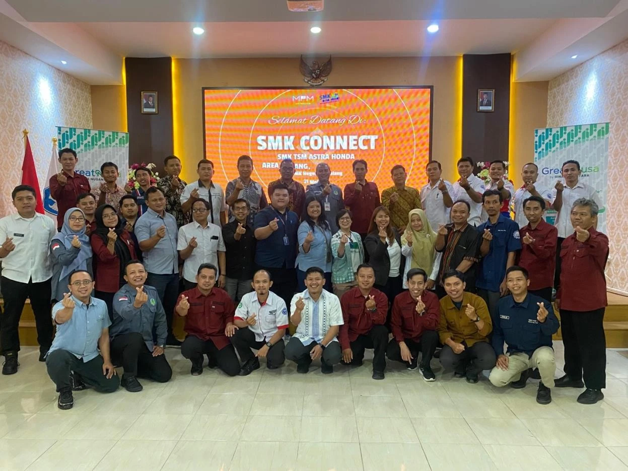 SMK Connect with GreatNusa and MPM Honda Jawa Timur
